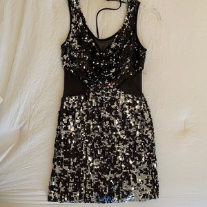 Masquerade Mini Dress